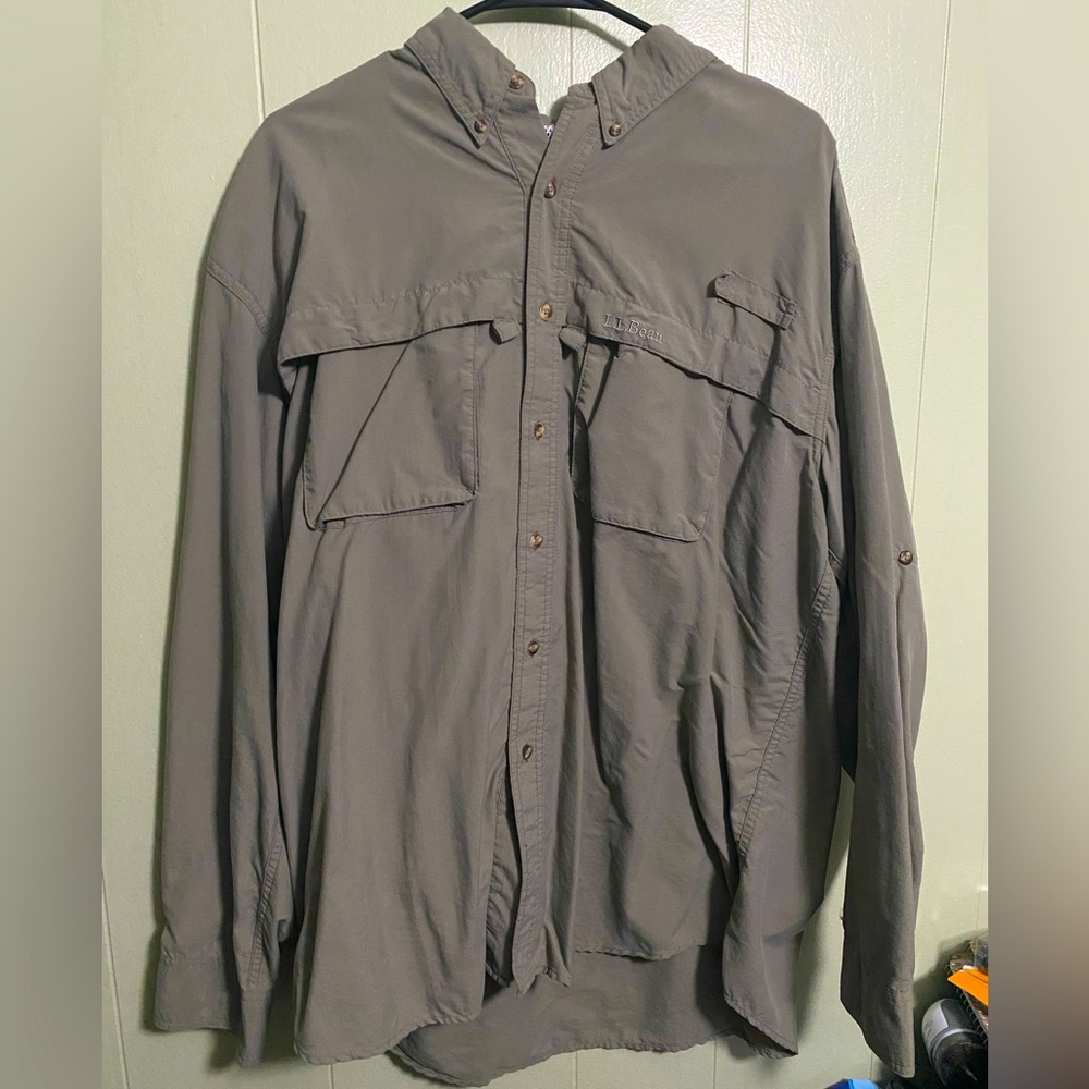 Vintage Mens L.L. Bean Outdoor Buttoned Shirt